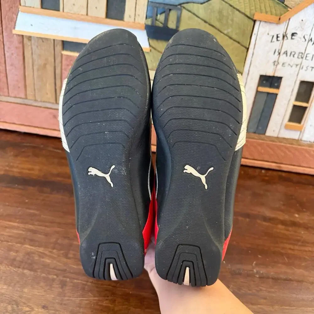 Puma Future Cat Super Jr Red Black‎ White Shoes